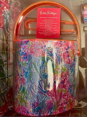 NWT Lilly Pulitzer Drink Set